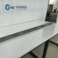 Extrudeuse de plastique à vis simple, granulateur de plastique, vis et barillet