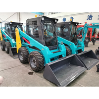 Skid Steer Loader SWL2820 750kg 0.4m³ Bucket untuk Tugas Pemindahan Tanah Skala Kecil