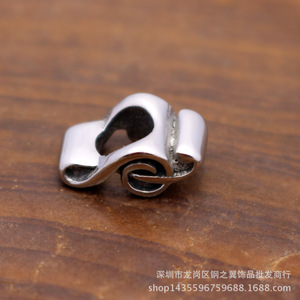 Yunnique – pendentif en forme de note musicale en acier inoxydable, pour la fabrication de colliers, forme irrégulière, GZY-PJ0120 - Product Image 4