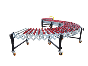 Naili konveyör, perakende mağazaları boşaltma için zaman ve insan gücü paten tekerleği konveyör elektriksiz paten tekerleği konveyör azaltmak - Product Image 4