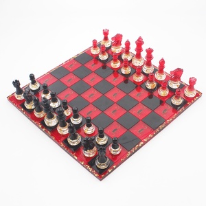 2024 Design créatif jeu échiquier <span class=keywords><strong>et</strong></span> pièces roi fabricant en gros résine artisanat jaune <span class=keywords><strong>Scorpion</strong></span> personnalisé faire - Product Image 1