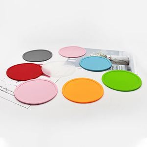Posavasos de Silicona Coloridos, Resistentes al Calor, Ecológicos, Duraderos, Accesorios de Bar, Aptos para Lavavajillas, Color Personalizable, para el Hogar - Product Image 4