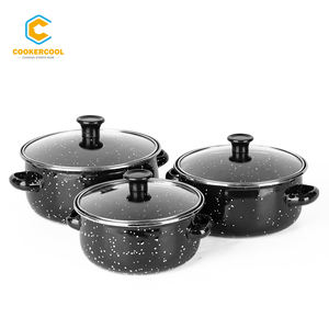 Cookercool-Juego de ollas antiadherentes de acero al carbono, utensilios de cocina, cazuela, gran oferta, en el sudeste asiático - Product Image 2