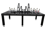 Nouvelle station de soudage 3D Hebeimeisida à serrage manuel, acier Q355, revêtement en nitrure, ouverture de 16/28 mm, dimensions personnalisables