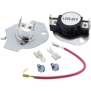 279816 Kit de coupure thermique pour sèche-<span class=keywords><strong>linge</strong></span> <span class=keywords><strong>Thermostat</strong></span> à fusible thermique pour sèche-<span class=keywords><strong>linge</strong></span> électrique remplace AP3094244 279816VP 3399848 3977393 PS334299 - Product Image 1