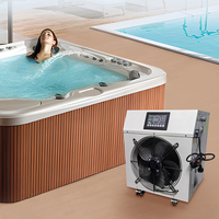 Refroidisseur de Bain de Glace Multifonctionnel Industriel Haute Performance 2HP avec Moteur et Pompe 110V/220V Facile à Utiliser
