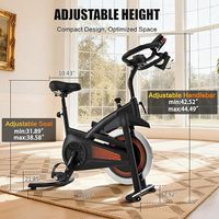 Vélos d'exercice statiques d'intérieur pour usage commercial en salle de sport, vente en gros disponible