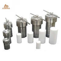 Reactor de Síntesis Hidrotermal a Prueba de Explosiones de 50 ml, Reactor de Autoclave, Tanque de Reacción, Reactor de Acero Inoxidable para Plantas de Manufactura