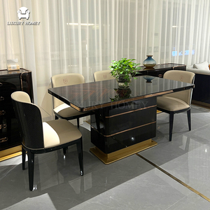 Juego de Comedor de Madera Moderno y Acogedor para el Hogar, para Comedor y Sala de Estar, Duradero, con Garantía de 10 Años - Product Image 2
