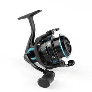 W.P.E HKW 3500/4500 Spinning Fishing Reel 5.2:1 High Speed Gear Ratio 5+1 BBs Carp Fishing Reel Tackle Metal Spool