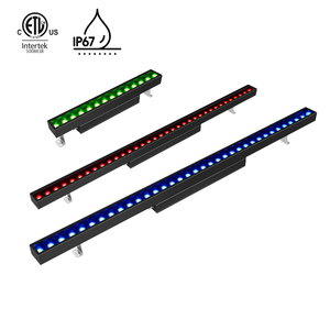 Lámpara de Pared LED RGBW con Control Inteligente <span class=keywords><strong>Casambi</strong></span> ETL <span class=keywords><strong>DMX</strong></span>, Iluminación Arquitectónica LED RGB para Exteriores IP67 para Edificios - Product Image 2