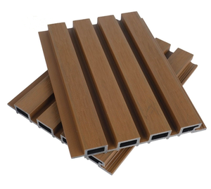 Panel de Pared de Coextrusión Duradero Villa, Revestimiento de Pared de WPC de Madera de Lujo para Decoración de Paredes Exteriores para Hoteles y Oficinas al Aire Libre - Product Image 6