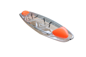 Canoë en plastique à <span class=keywords><strong>2</strong></span> <span class=keywords><strong>places</strong></span>, bateau à rames de tourisme, transparent, à <span class=keywords><strong>2</strong></span> personnes, à rames en PC, cristal, loisirs, vente en gros, kayak de 11 pieds à louer - Product Image 6