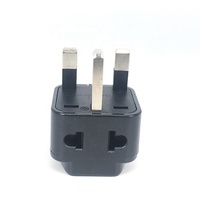 Adaptateur de voyage multi-prises 2-en-1 Europe vers Royaume-Uni, chargeur pour l'Arabie Saoudite et le Royaume-Uni