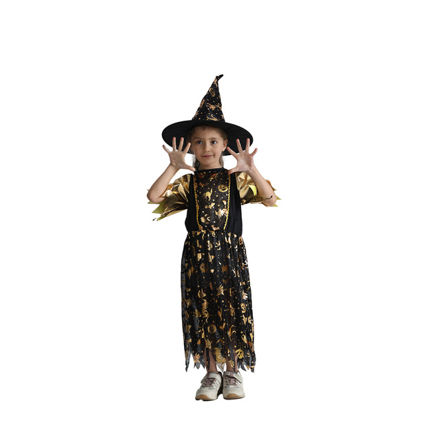 Children's Halloween Performance Clothing TV & Movie Cosplay Wizard Mage Costume
