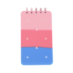 Quaderno <span class=keywords><strong>a</strong></span> Spirale con Copertina in Silicone per Ragazze e Bambini, Diario Kawaii <span class=keywords><strong>a</strong></span> <span class=keywords><strong>Righe</strong></span> Pastello, Blocco per Scrittura - Product Image 1