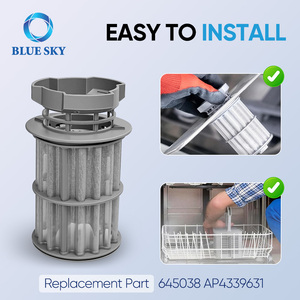 Micro-filtre pour <span class=keywords><strong>lave</strong></span>-<span class=keywords><strong>vaisselle</strong></span>, tamis fin 645038 AP4339631, compatible avec Bosch <span class=keywords><strong>Siemens</strong></span> Neff Constructa 00651097 651097 - Product Image 4