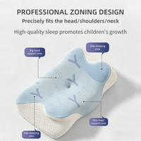 YUE RISE Fabricant BSCI, Fournisseur Direct d'Usine, Oreiller en Mousse à Mémoire de Forme pour Enfants, Oreiller Orthopédique pour Enfants avec Support du Cou et Housse