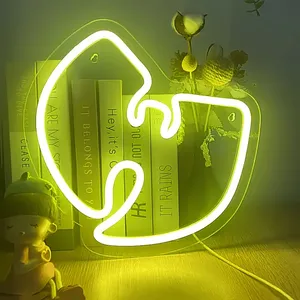 Tùy chỉnh Wu tang clan Neon dấu hiệu USB powered Led Neon ánh sáng cho bar bên-Tùy chỉnh âm nhạc phản ứng Neon dấu hiệu cho phòng ngủ & trang trí nhà - Product Image 3
