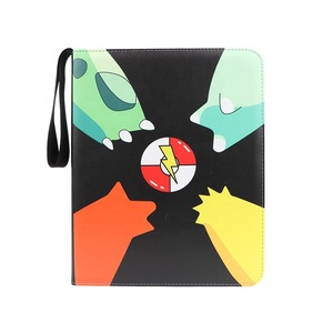 Classeur de cartes de sport et d'idoles Shenglu Pokémon, le plus vendu, 4 pochettes, 50 pages, 400 pochettes au total, avec fermeture éclair, pour cartes de jeu - Product Image 6