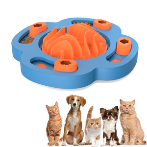 Cuenco de alimentación lenta para perros, alimentador de silicona para mascotas con diseño para ocultar comida para perros y gatos, modelo desmontable TZ 186 - Product Image 2
