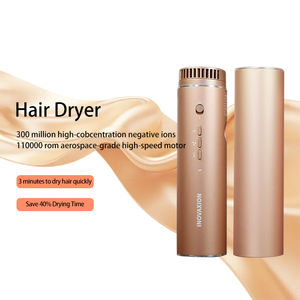 Sèche-cheveux portable innovant, mains libres, pliable, ionique, 1200W, haute vitesse, en alliage d'aluminium, avec accessoires de soin personnel de luxe - Product Image 1