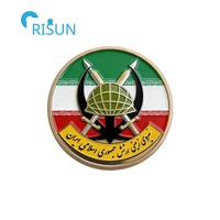 Monedas Conmemorativas Personalizadas de Irán, Bandera Iraní, Fuerzas Armadas, Agradecimiento a los Veteranos, Monedas de Desafío Personalizadas