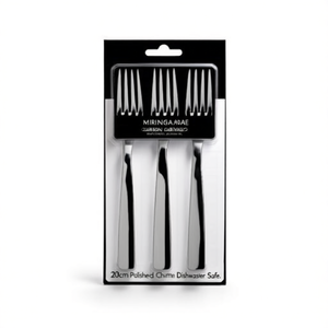 Juego de tenedores de mesa 3 piezas Inox (20cm) MIRAGE Cromo brillante F17PN0302 - Product Image 2