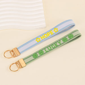 Meilleure Vente Usine : <span class=keywords><strong>Porte</strong></span>-clés Tressé Personnalisable 2026 – Broderie Personnalisée pour Hommes et Femmes - Product Image 3