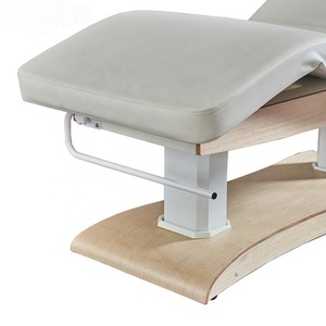 Kisen pink Wooden Base Nails Salon Furniture Package Table Foot Massage <b>Bed</b> for Beauty Treatment - Product Image 5