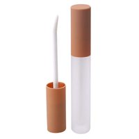 CF Wholesale – Tubes de brillant à lèvres vides personnalisables avec logo, ronds et mats, capacité 3 ml, pour emballage cosmétique et rouge à lèvres