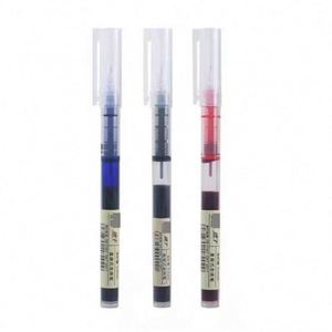 Bolígrafos de Gel Líquido al por Mayor, Personalizados para Oficina, Tinta Roja, Azul y Negra, Punta Fina de 0.5 mm, Bolígrafos de Rodillo - Product Image 1