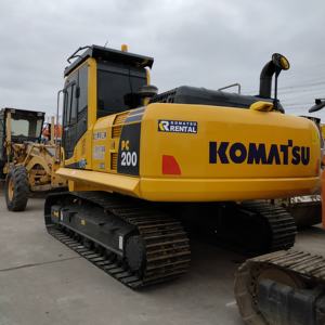 Excavadora Confiable para Construcción y Paisajismo, 20 Toneladas, Komatsu pc200-8n1, Komatsu PC200-8 de Segunda Mano, Pocas Horas de Uso, Equipo Usado - Product Image 4