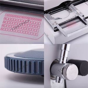 小型手動ステンレス鋼IDタグ彫刻機、金属製ドッグタグ用手動名入れ彫刻機 - Product Image 5