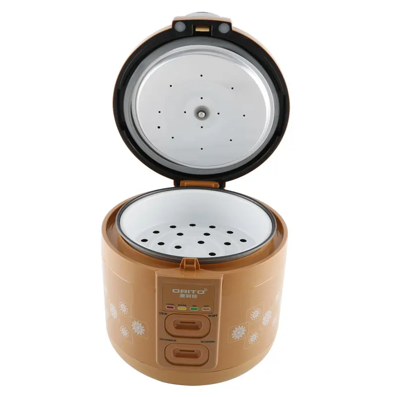 Professional national deluxe manufacturer plastic shell one key to open the lid portable travel rice cooker