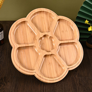Plateaux en bois en gros pour hôtels et maisons, avec motifs de grain de bois, adaptés aux fruits secs, gâteaux, en-cas, thé - Product Image 2