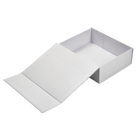 Boîtes cadeaux pliables en carton rigide biodégradable en gros, avec logo personnalisé, fermeture magnétique, OEM