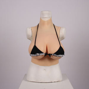 Seksi sürükle Queens & transvestisti için kostüm aksesuarı meme formları silikon Texture doku yetişkin seks oyuncak 87cm büstü - Product Image 2