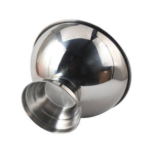 Cubitera de Acero Inoxidable para Champán, Tazón para Ponche con Cuchara, Cubitera de Metal para Vino con Base para Vino, Cerveza, Fiestas en Casa y Bares - Product Image 3