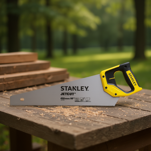 Sierra de mano Stanley Jetcut de 450 mm (18 pulgadas) para cortar madera - Product Image 3
