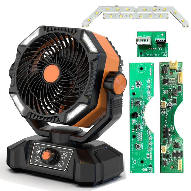 This Is Our Factory' Outer Door Battery Charge Pcb Fan with Different Style Fan