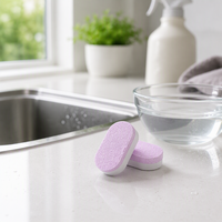 Comprimés de nettoyage multi-usages en marque blanche OEM, vente en gros de comprimés nettoyants effervescents personnalisés pour les propriétaires de marques