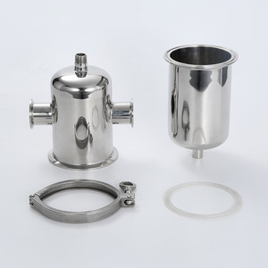 High-quality 304/316 Stainless Steel Compressed air <strong>Filter</strong> Sanitary Quick-installation Gas <strong>Filter</strong> - Product Image 3