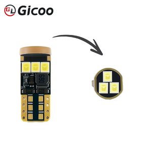 Ampoule de feu arrière LED Gicoo t10 5W 12V pour remplacement et réparation de voiture 1000Lm Garantie 1 an - Product Image 3