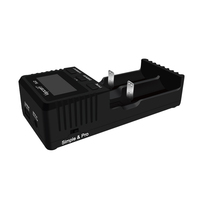 Chargeur de batterie Vapcell 2 emplacements 5A 1.2V 1.5V 3.6V 3.2V Chargeur de batterie lithium-ion rechargeable rapide intelligent