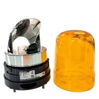 Équipement d'indication de direction jaune série SK PATLITE, gyrophare LED 88 dB, balise rotative avec buzzer, IP65, DC24V, angle de faisceau 360°, 50000