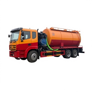6x4 17 Kubikmeter Hinterachsantrieb Abwasser-Saugwagen Rohrleitungs-Reinigungsfahrzeug Abwasser-Saugfahrzeug - Product Image 1