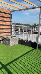 Tapis vert haute simulation, gazon artificiel, pelouse synthétique, tapis de jardin réaliste pour extérieur - Product Image 3