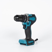 Perceuse électrique sans fil multifonctionnelle 13 mm à moteur sans balais, haute puissance, à percussion, pour usage domestique, avec batterie lithium-ion