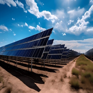 Panel Solar Bifacial de Doble Vidrio de 300W, Módulo Solar Fotovoltaico OEM para Uso Industrial - Product Image 2